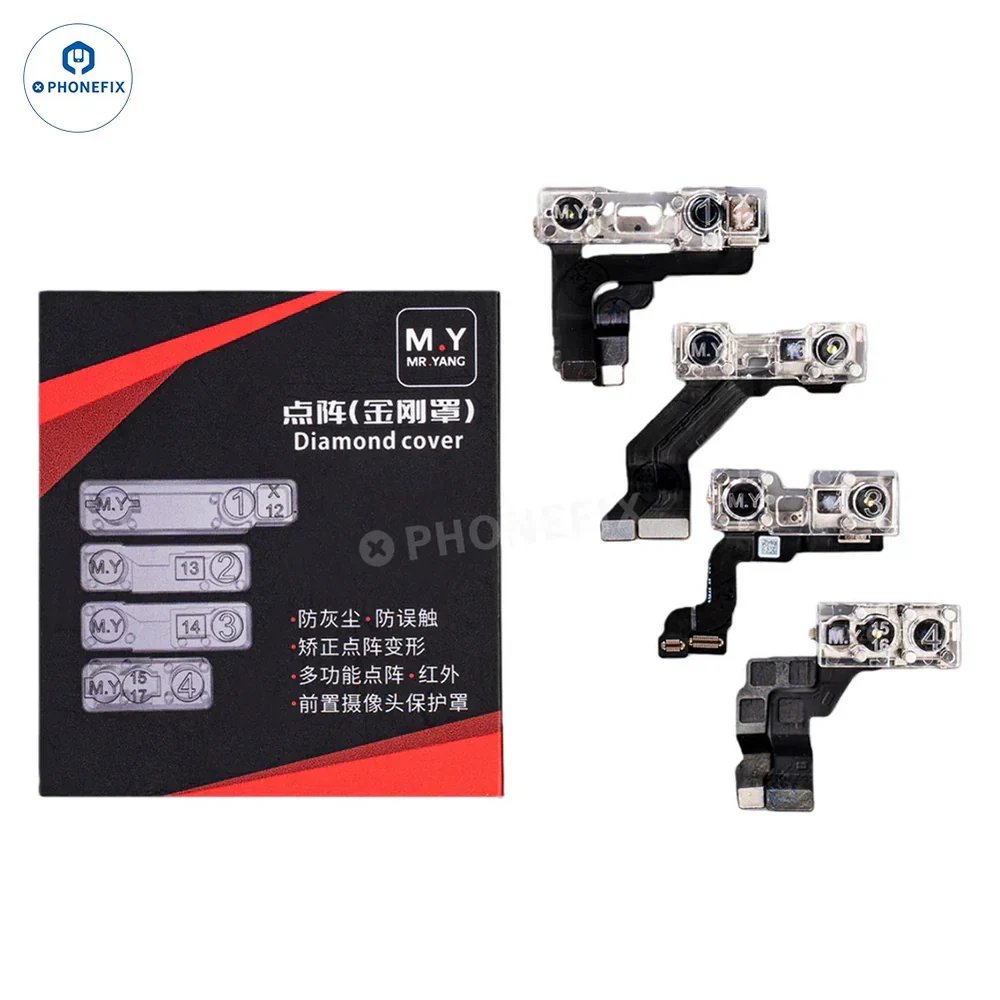 phonefix2454's tweet image. YCS M.Y Diamond Cover protects iPhone front camera &amp;amp; dot matrix. Scratch-resistant, high transparency, perfect for repair and daily use. 

#phonefix #diyfixtool #diyphone #Chinaphonefix #ASSPFIX #YCS #CameraProtector #DotMatrix #iPhoneRepair #LensCover