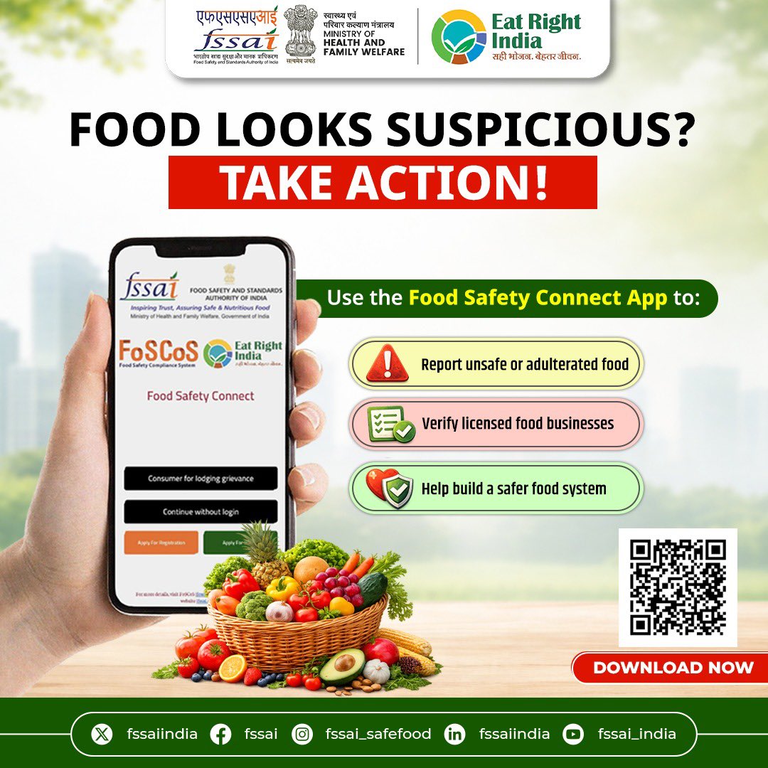 FSSAI tweet media
