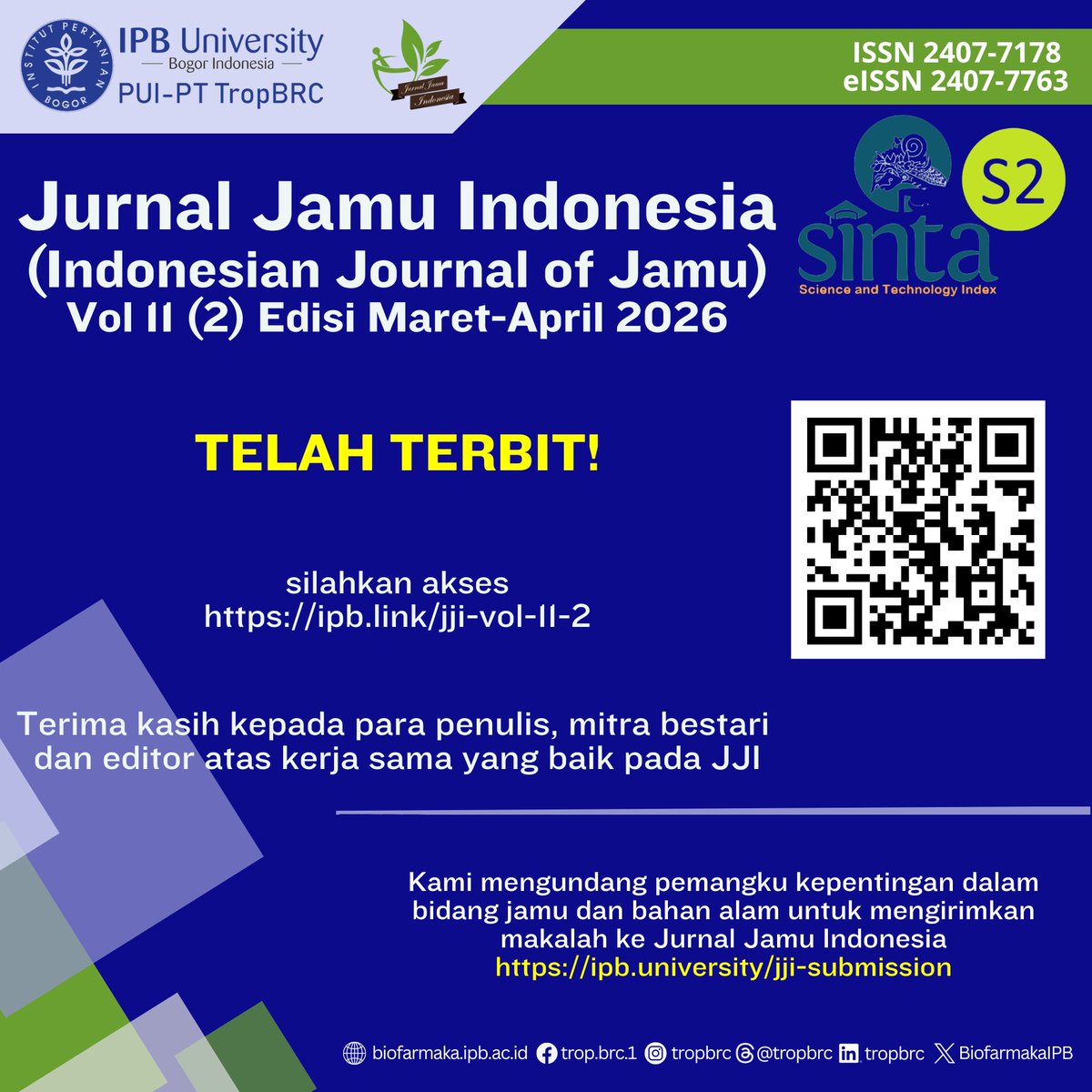 TropBRC IPB tweet media