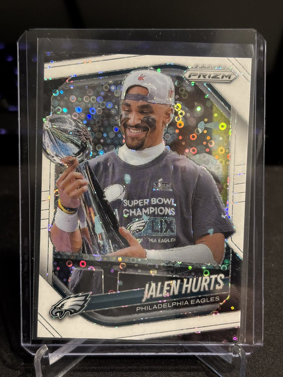 Lotski_Cards's tweet image. Check out 2025 Prizm Jalen Hurts White Disco Super Bowl MVP #228 Eagles ebay.us/m/J32WXf #eBay via @eBay #panini #sportscards #football #NFL