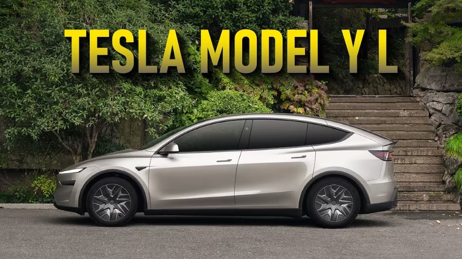 Saurabh_raj3026's tweet image. भारत में लॉन्च Tesla Model Y L में कंपनी ने 3,040 मिमी का व्हीलबेस दिया है.

 ये कार स्टैंडर्ड वर्जन से 186 मिमी ज्यादा लंबी और 44 मिमी ज्यादा ऊंची है. 

ये Tesla की भारत में पहली कार है जो डुअल-मोटर सेटअप के साथ आती है इसकी बुकिंग शुरू कर दी. #Tesla #ModelYL #ElectricCar #EV