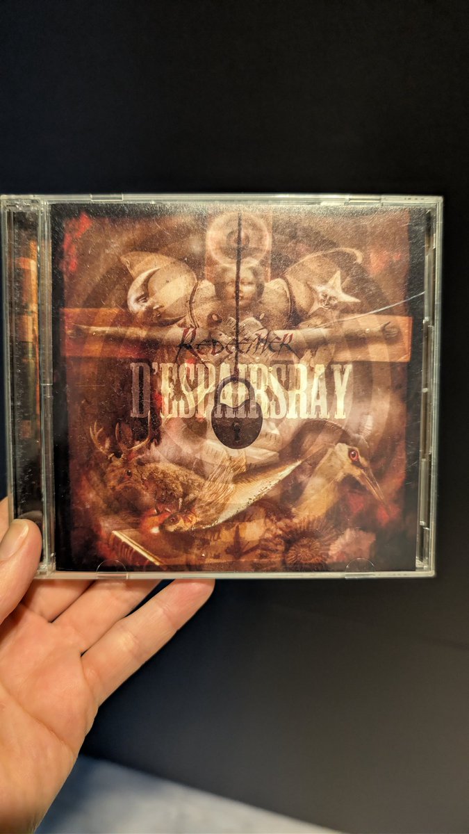 Kelyani13's tweet photo. Still keeping this CD (Redeemer by D'espairsRay) he brought me in 2009. It reminds me of our great time in Hannover and Hamburg. 2009年に彼がプレゼントしてくれたCD、今も大切に持っています。 #Sony #DespairsRay #人探し #ドイツ #sonygroup_jp #japan #にほん https://t.co/87MUZNtvLn
