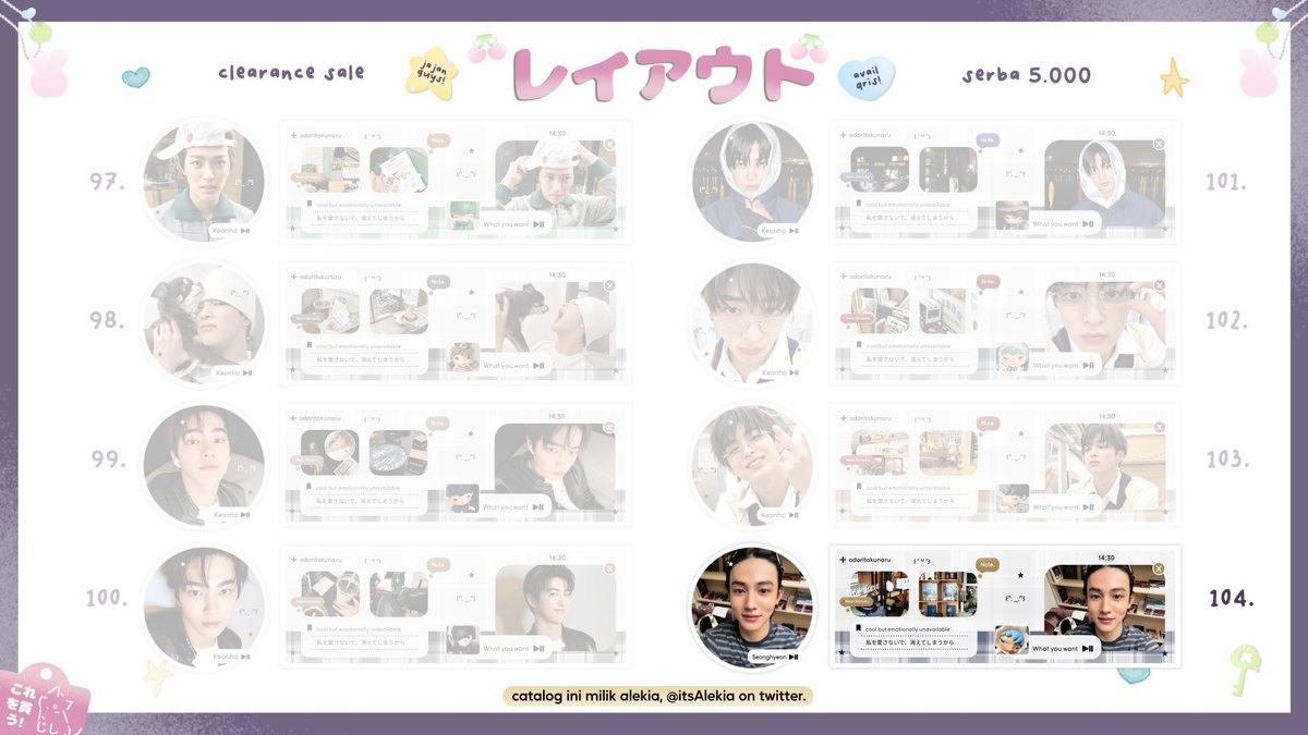 meftawin's tweet photo. cortis layout ready cs 5k 6k aja #zonauang 

seonghyeon juhoon martin https://t.co/JBteImQTft