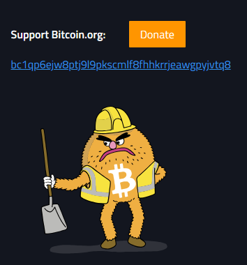 unusual_vvhaIes's tweet photo. $BTTY is dressed like a worker just under the Support Bitcoin on Bitcoin dot org.
IYKYK https://t.co/QUGGWR1NyD