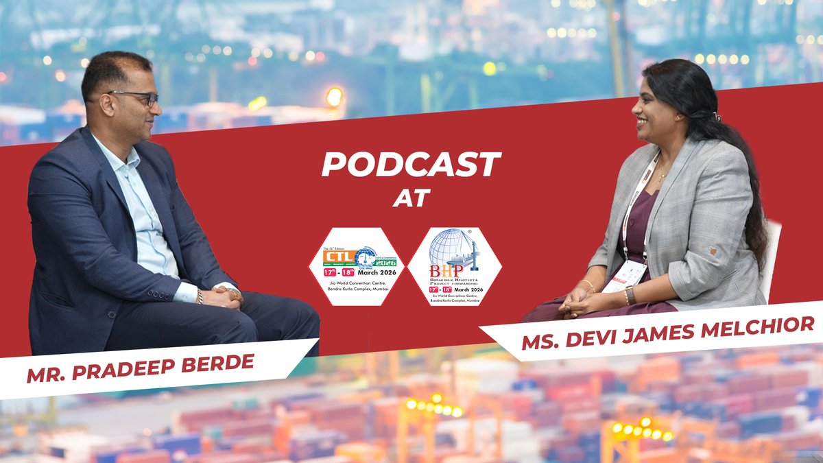 Exim_India's tweet photo. "Everybody looks to L&T because we deliver complex energy infrastructure through strong engineering and disciplined execution."
Watch Full Video Here : https://t.co/UDUA5DDYnn
#CTLBHP2026 #EXIMIndia #Podcast #GlobalTrade #IndiaEUTrade #InternationalTrade #Logistics #SupplyChain https://t.co/pCKPEX6la2