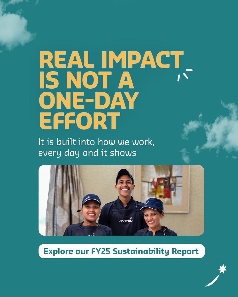 SodexoIndia's tweet image. ... Explore our journey so far in our FY25 Sustainability Report. Click the link below.
bit.ly/4vK46PO

#WorldEarthDay #SodexoIndia #SustainabilityInAction #BetterTomorrow #EverydayImpact
