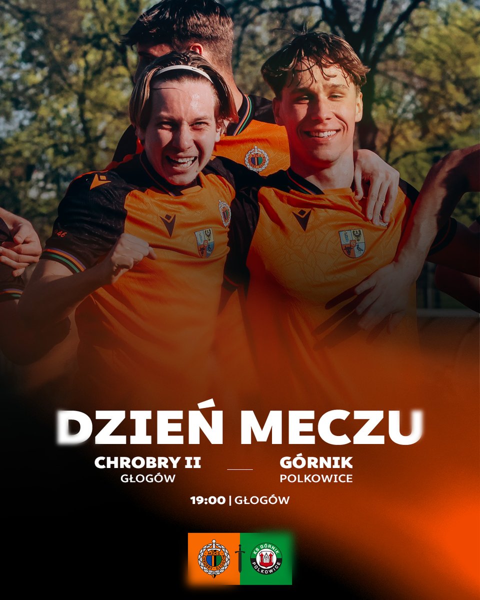 ChrobryGlogowSA's tweet photo. Dzień meczu Chrobrego II - finał 🔥

🆚 Górnik Polkowice
🏆 Puchar Polski @DolZPN Legnica - finał
🚩 Głogów, stadion
🕐 19.00
ℹ Wstęp bezpłatny
ℹ Wejście boczną bramą stadionu
🔴 Transmisja: https://t.co/qmCyCt0ceZ https://t.co/M7C2S7sQpq