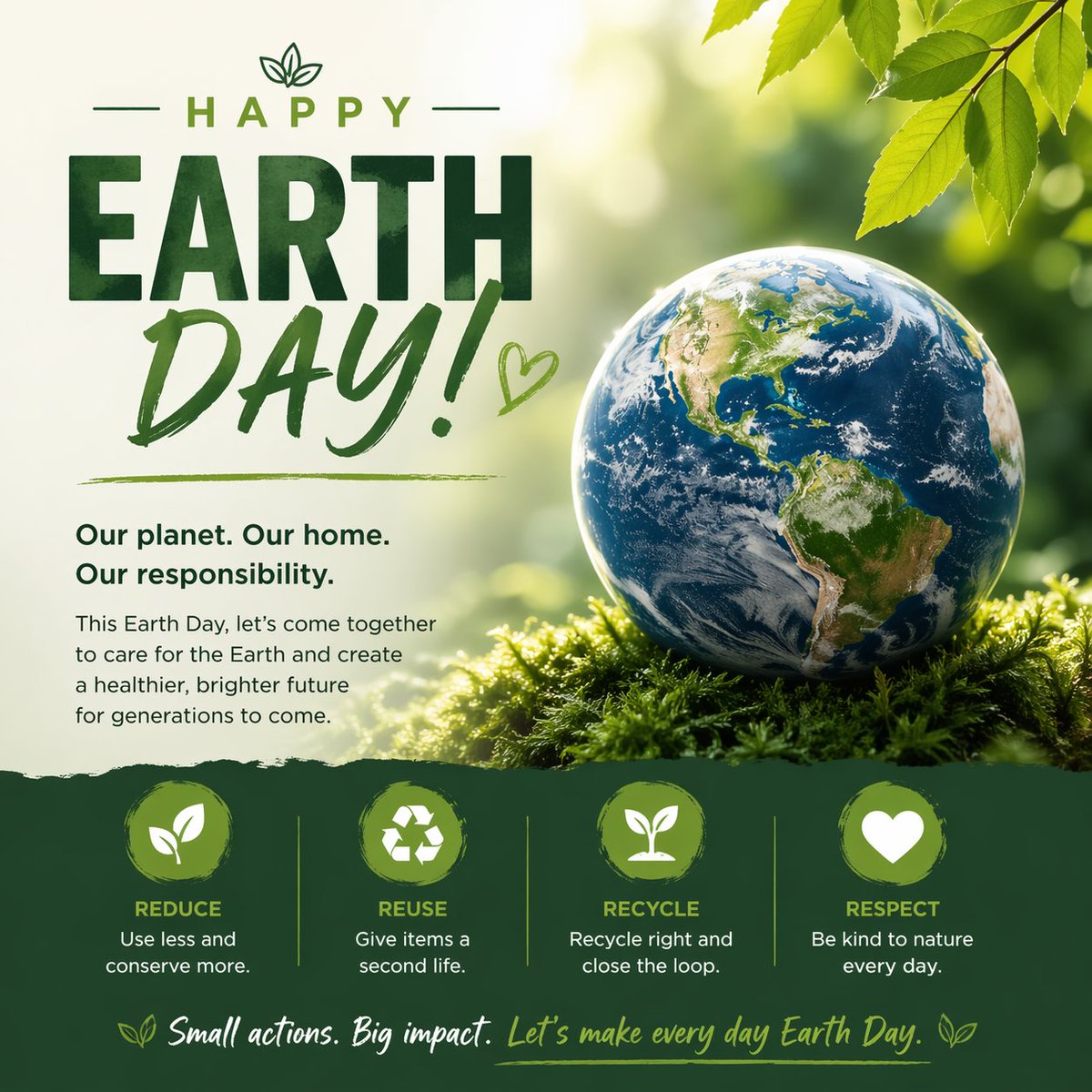 kklttrust's tweet photo. Happy Earth Day https://t.co/Aiyri6f4vv