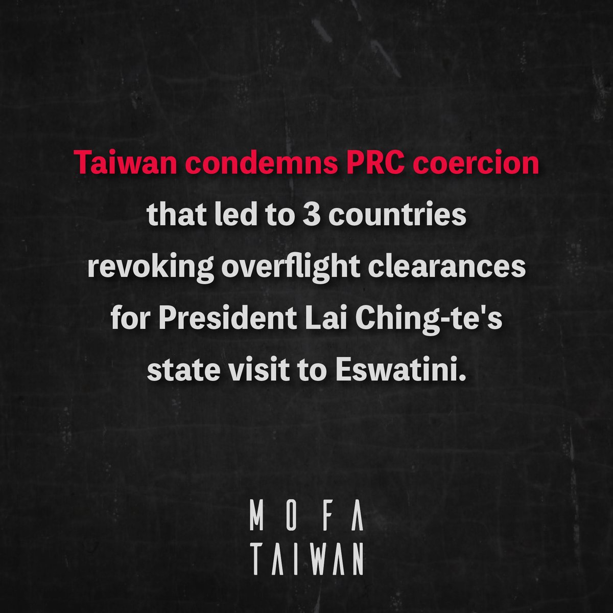 外交部 Ministry of Foreign Affairs, ROC (Taiwan) 🇹🇼 tweet media