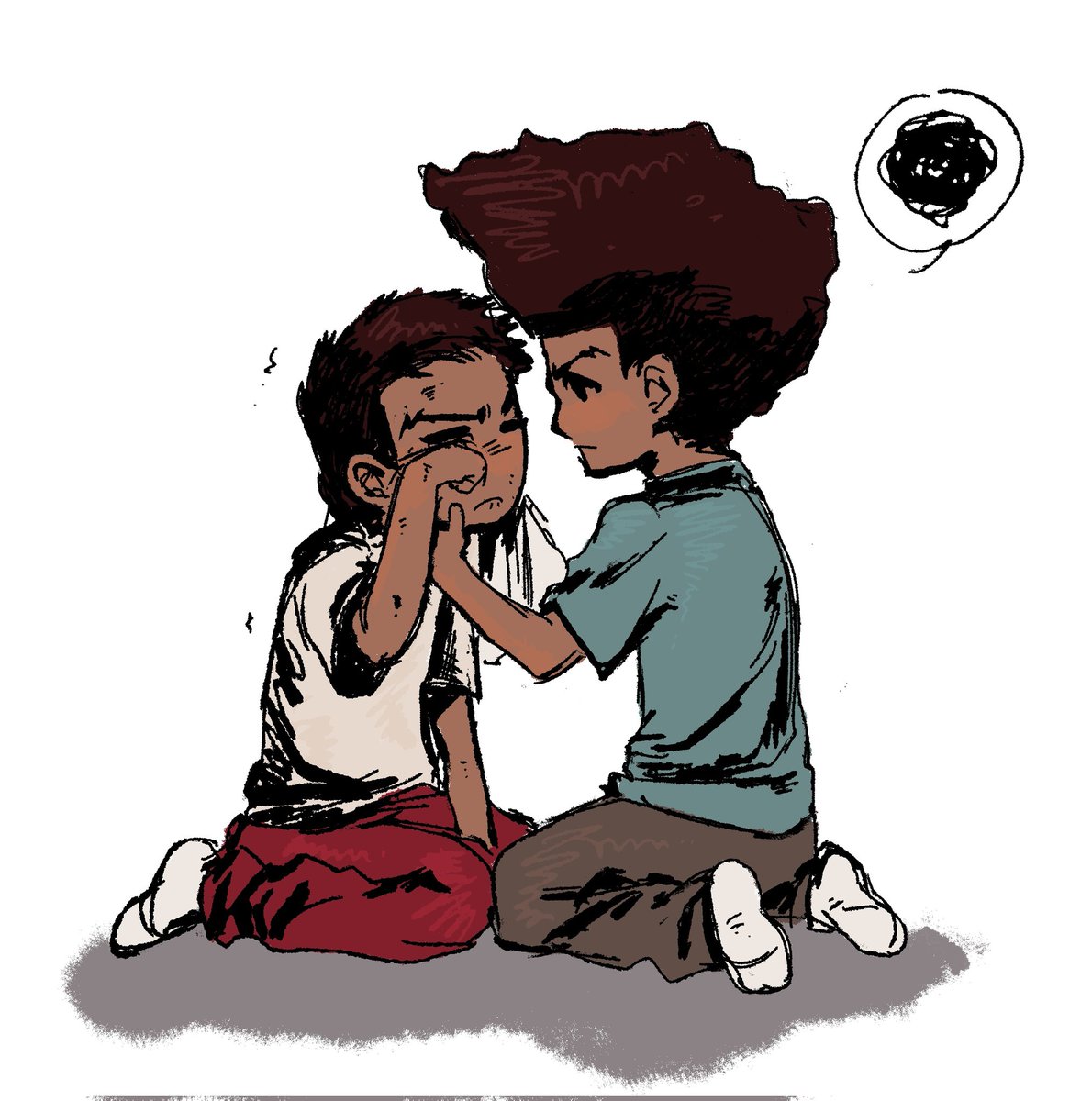 Mrsheep73944948's tweet image. #theboondocks #boondocks 
#hueyfreeman #rileyfreeman