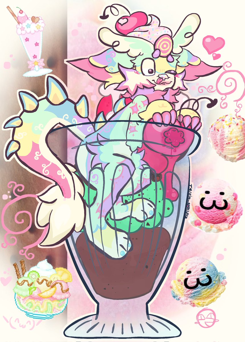 talking_appl's tweet photo. FREE COMISIONS OVER ON MY TIKTOK!! @ t4lking_appl3.piz 
4 SLOTS STILL OPEN, When I finish up a few I'm happy to do more!, I'm mainly doing this to practice for real comisons! :3

Heres some of my work!, the oc in the first one belongs to @ tennickels on tt! https://t.co/VCv8zhyDND