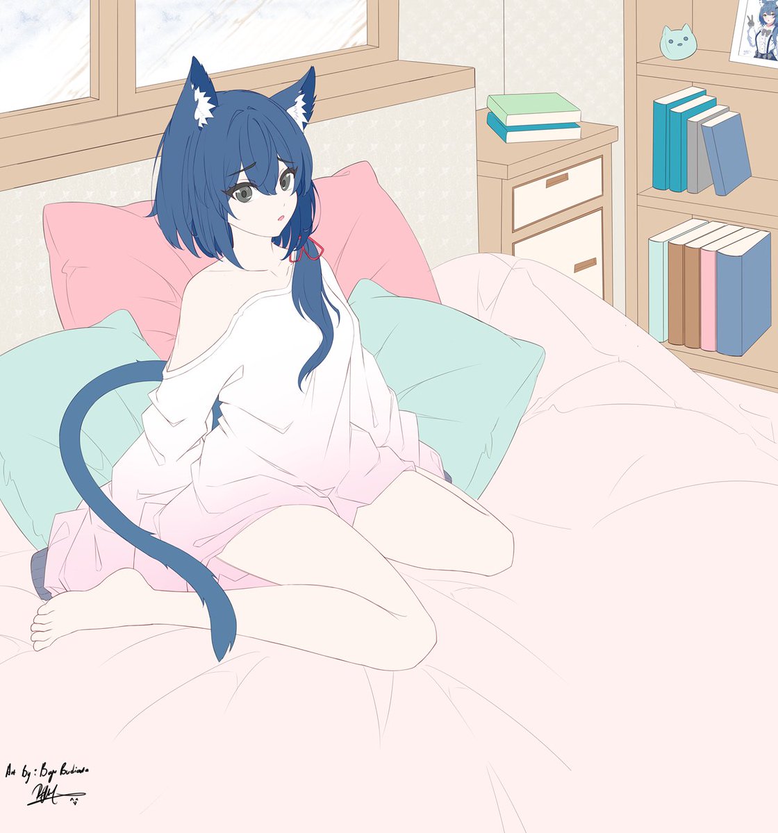 FanArt For <a href="/HimawaMiwaa/">Himawa Miwaa🐱💙</a>

Please support me on my ko-fi account... 
ko-fi.com/bayubudianta
Looking for #artmoots 

#fanart #VtuberFanart #vtuberclips #artidn #zonakaryaid #artistindonesia #vgc #artmoot