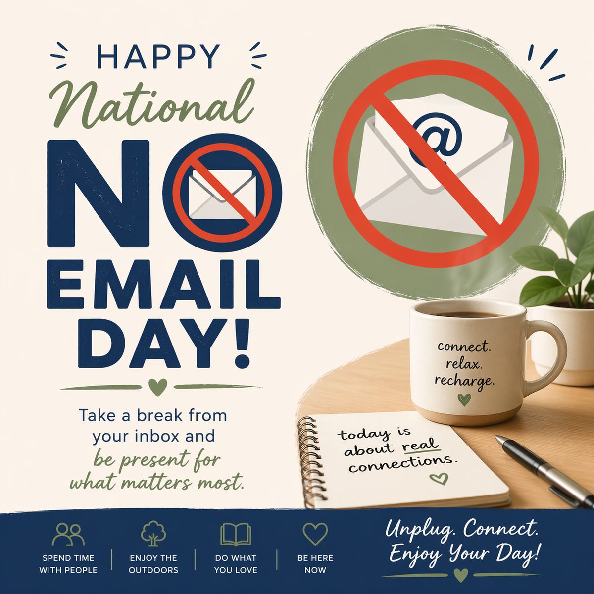 StopfordsAcc's tweet photo. A glorious 24 hours where Outlook can’t ambush you and the unread counter can’t judge you. 💻👀

If you need us, call the office — we promise we’re friendlier than your inbox.📞😊

#nationalnoemailday #takeabreak https://t.co/Sz213gPdu3