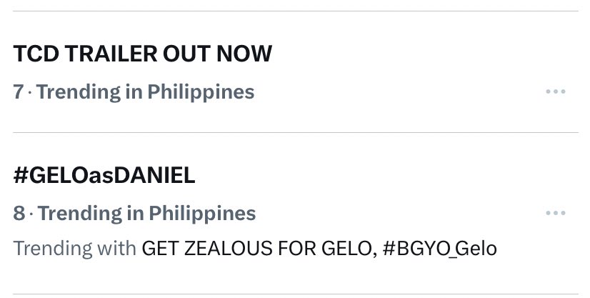 Keep tweeting 

TCD TRAILER OUT NOW

#ALEXAasHANNAH
#GELOasDANIEL
