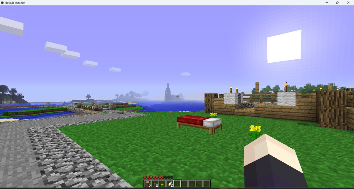 playing Minecraft with no quake pro, no sprint, limited block interaction range, and porkchops that require a unique inventory space each. To an Amish person, this would probably feel like playing Fortnite