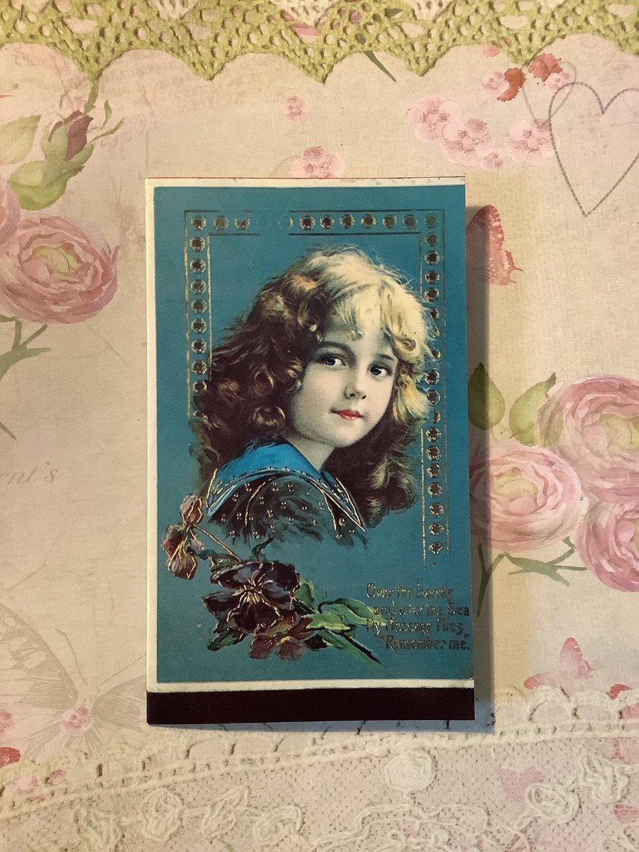 WatsonsVintage's tweet image. NEW LISTING and Only 3 Available! This is so pretty. EXTREMELY RARE Circa 1970s Birthday Card featuring a Reproduction of an Antique Postcard Design - BEAUTIFUL Girl Design &amp;amp; Sweet Verse Inside etsy.me/4czlJsY via @Etsy #VintageCards #BirthdayCards #Nostalgia #Memories