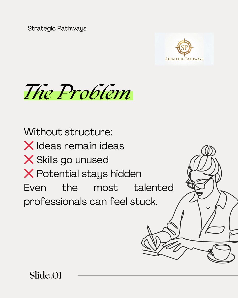 SPathways_'s tweet image. Opportunity isn’t just something you find, it’s something that can be designed.
At Strategic Pathways, we’re building structured pathways that turn talent into execution and potential into impact.
#Opportunities #Structure #Innovation #Execution #FutureOfWork