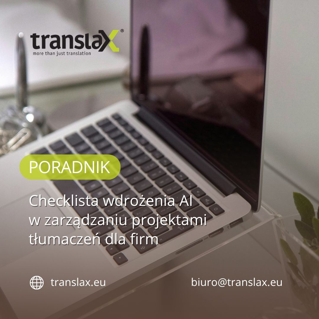 TranslaxTrans's tweet photo. AI w projektach tłumaczeń działa, gdy dane są pod kontrolą. Przed pilotażem ustal: dostęp, lokalizację danych, logowanie i obsługę incydentów. #translax #AI #RODO https://t.co/c2Sw7gYGEp