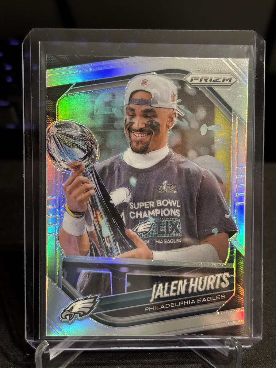 Lotski_Cards's tweet image. Check out 2025 Panini Prizm - Jalen Hurts #228 Silver Prizm ebay.us/m/YkwZ7v #eBay via @eBay #panini #sportscards #football #NFL
