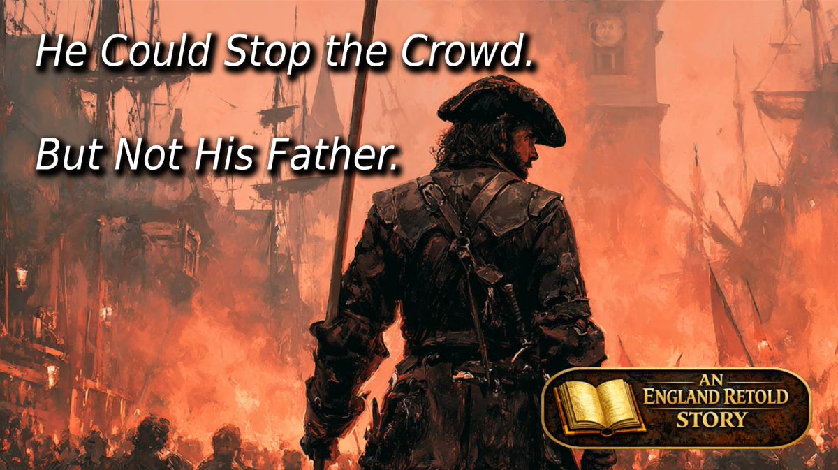 EnglandRetold's tweet photo. On the morning England killed its king, one guard at Whitehall found his own father in the crowd.
He had orders to let no man through.
The old man asked for one breath.
That is how power really works: not only through law and scaffold, but by making sons choose. https://t.co/vHM6DCESJ4