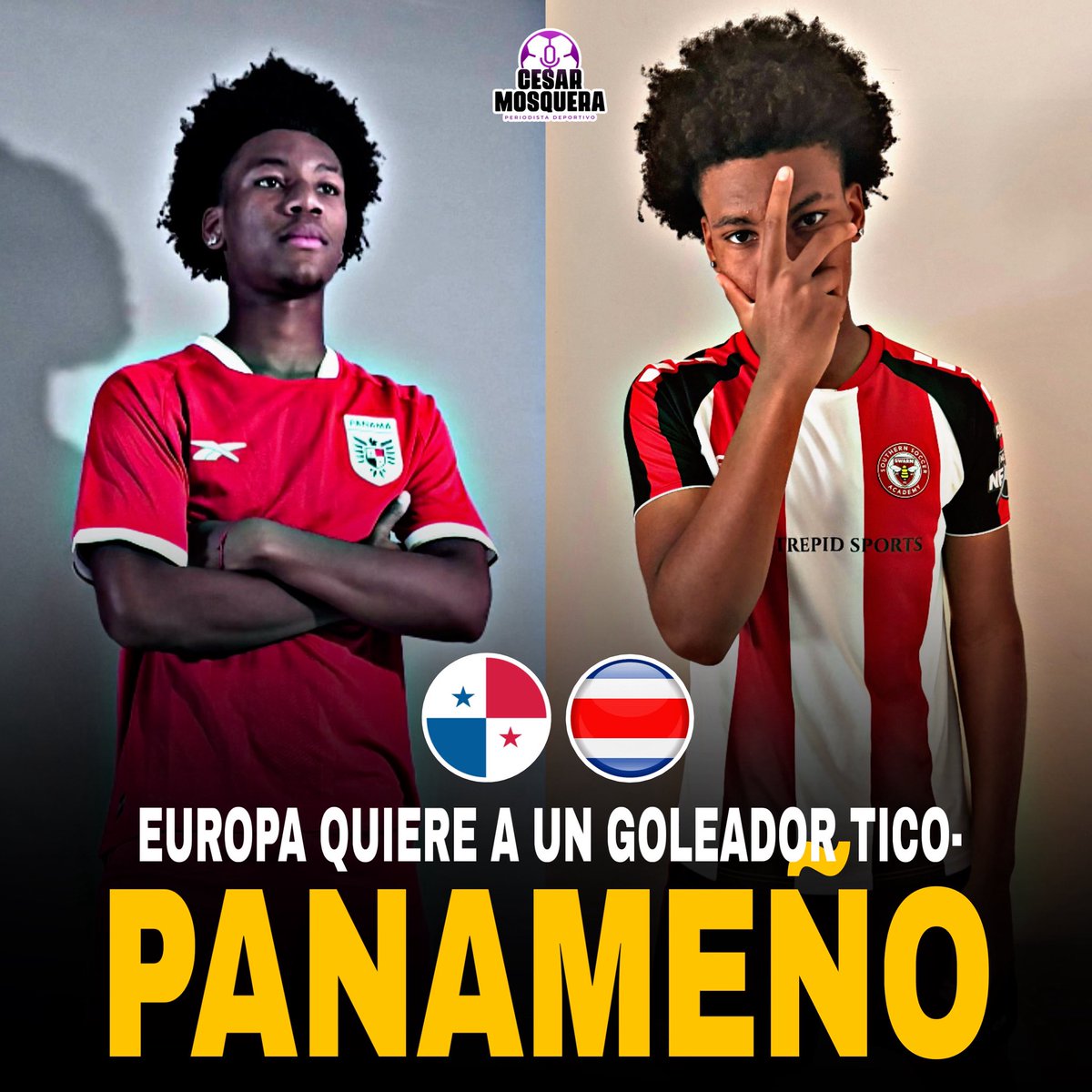 🚨🇵🇦🇨🇷 ATENCIÓN: PEYTON NELSON, GOLEADOR de SANGRE PANAMEÑA y COSTARRICENSE, es PRETENDIDO por HUESCA de ESPAÑA. 🤯🇪🇸

Tiene 16 AÑOS, viene de hacer un doblete la fecha pasada en el Soccer Southern Soccer Academy de MLS Next 🇺🇸 y ya lleva 20 G+A en 12 PARTIDOS (!!).

Nació en