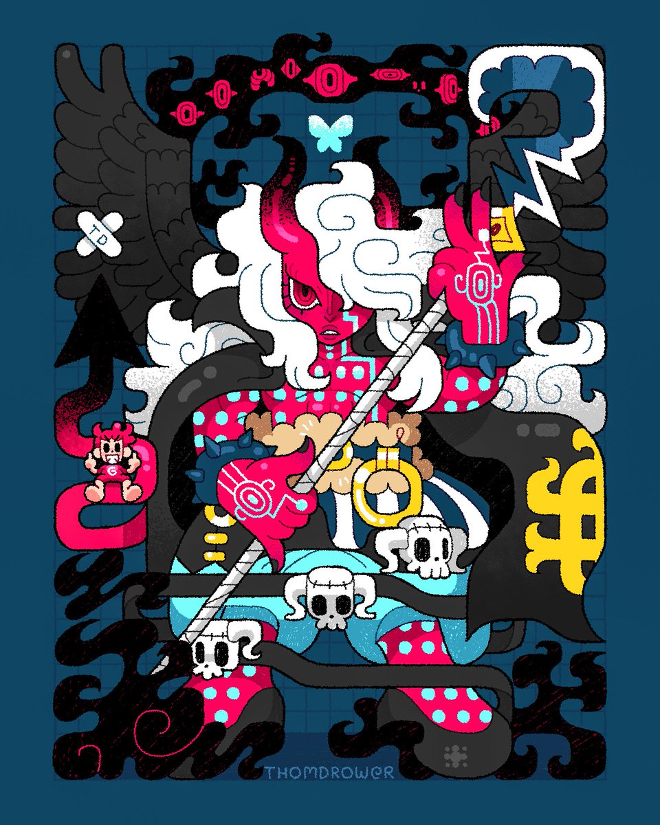 thomdrower 🇨🇱 GRID ART tweet media