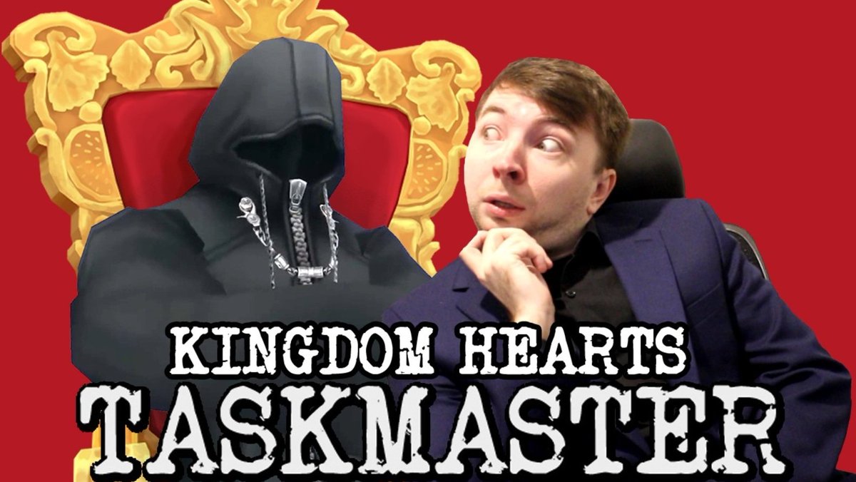 tealgamemaster's tweet photo. In case you missed it, I made Kingdom Hearts Taskmaster!

Dive into the hilarious and the absurd as 5 funny folk complete 7 ridiculous tasks :D

https://t.co/h3dISRcEtU https://t.co/3GFRwruSxt