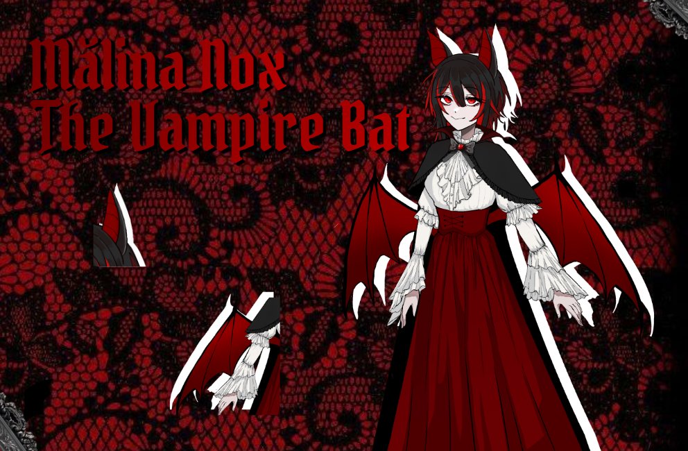 Mălina Nox 🦇 Vampire Bat Pngtuber (DEBUT SOON) tweet media