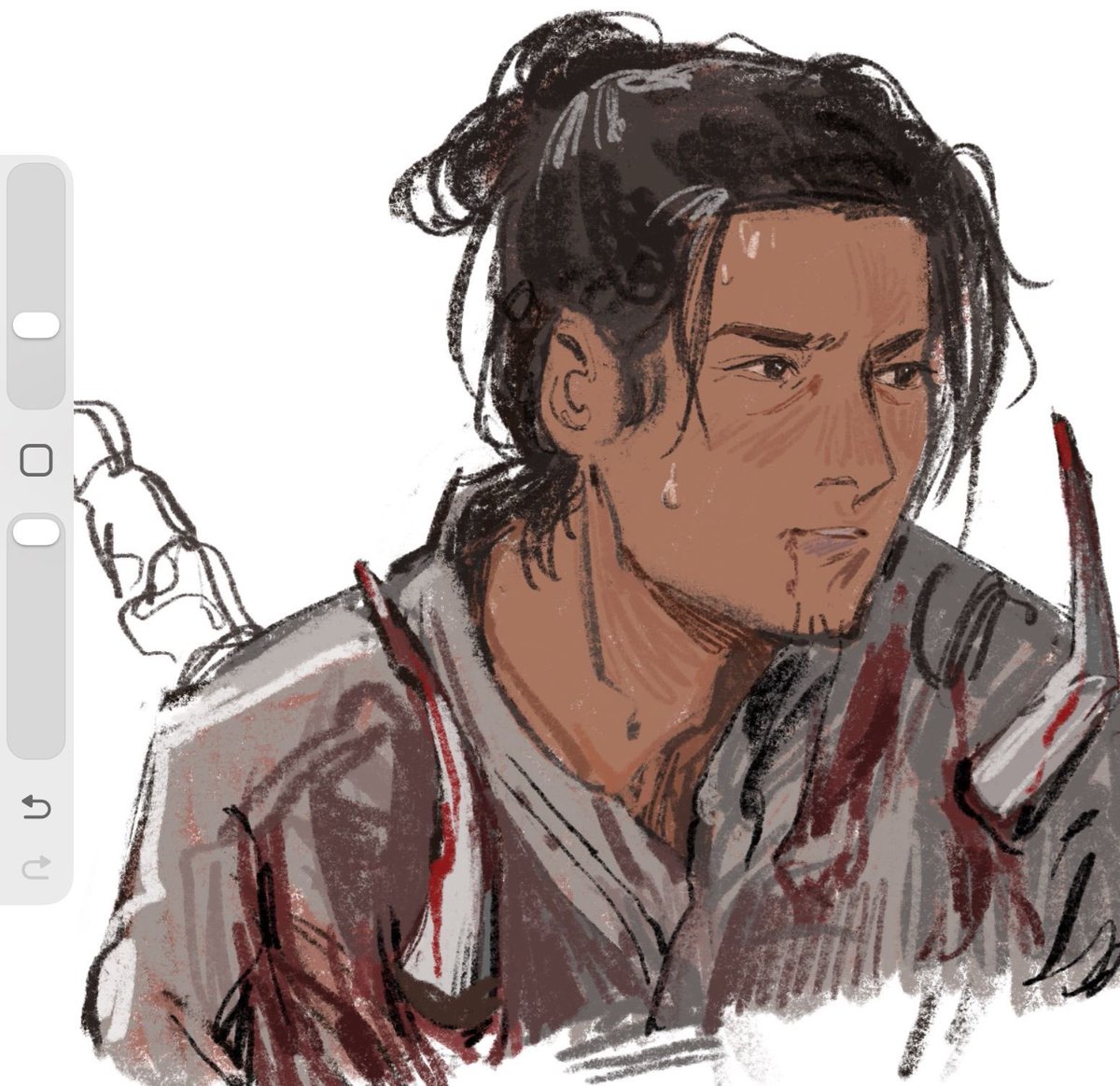cw blood 

everyone loved zhou zishu on meat hooks right