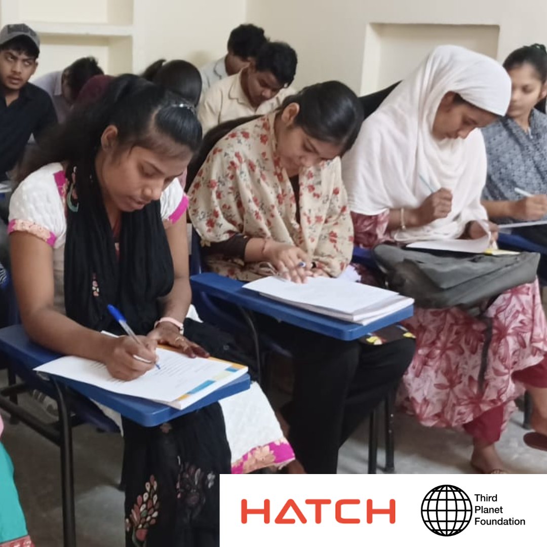 PlanetThird's tweet photo. We are implementing a Sustainable Skill and Livelihood Development Program in Gurugram, Haryana, as a CSR initiative of Hatch India. The program focuses on cultivating a future-ready workforce and fostering inclusive growth. #CSR #SkillIndia #Haryana #India #InclusiveGrowth #SDGs https://t.co/tj1hSyLN14
