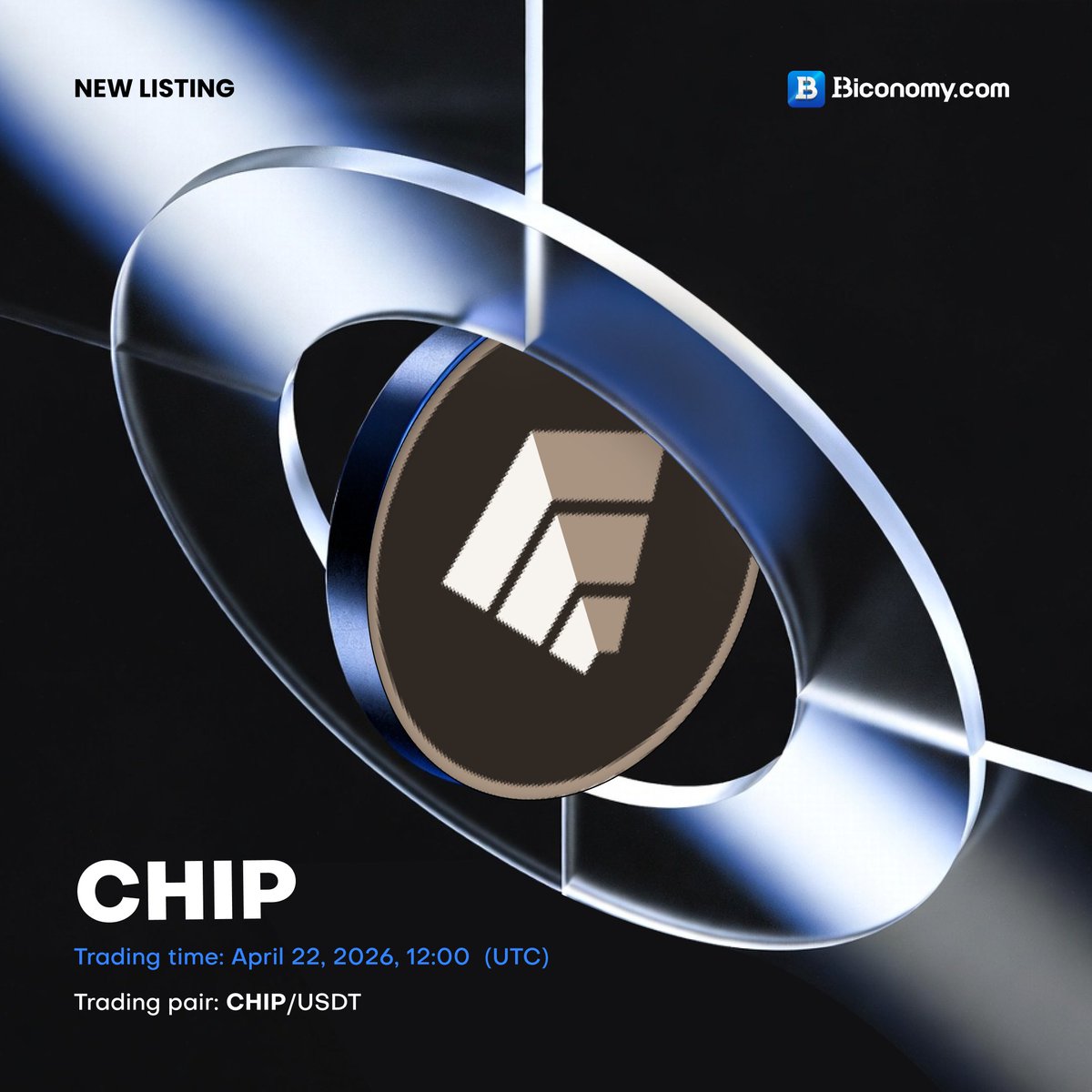 BiconomyCom's tweet image. 🚀NEW LISTING🔥 $CHIP

We are excited to announce that @USDai_Official will be listed on  @BiconomyCom! The #CHIP / #USDT spot trading pair will be available on April 22, 2026, 12:00 (UTC)🔥

About #USD.AI：
USD.AI is a permissionless lending protocol built to