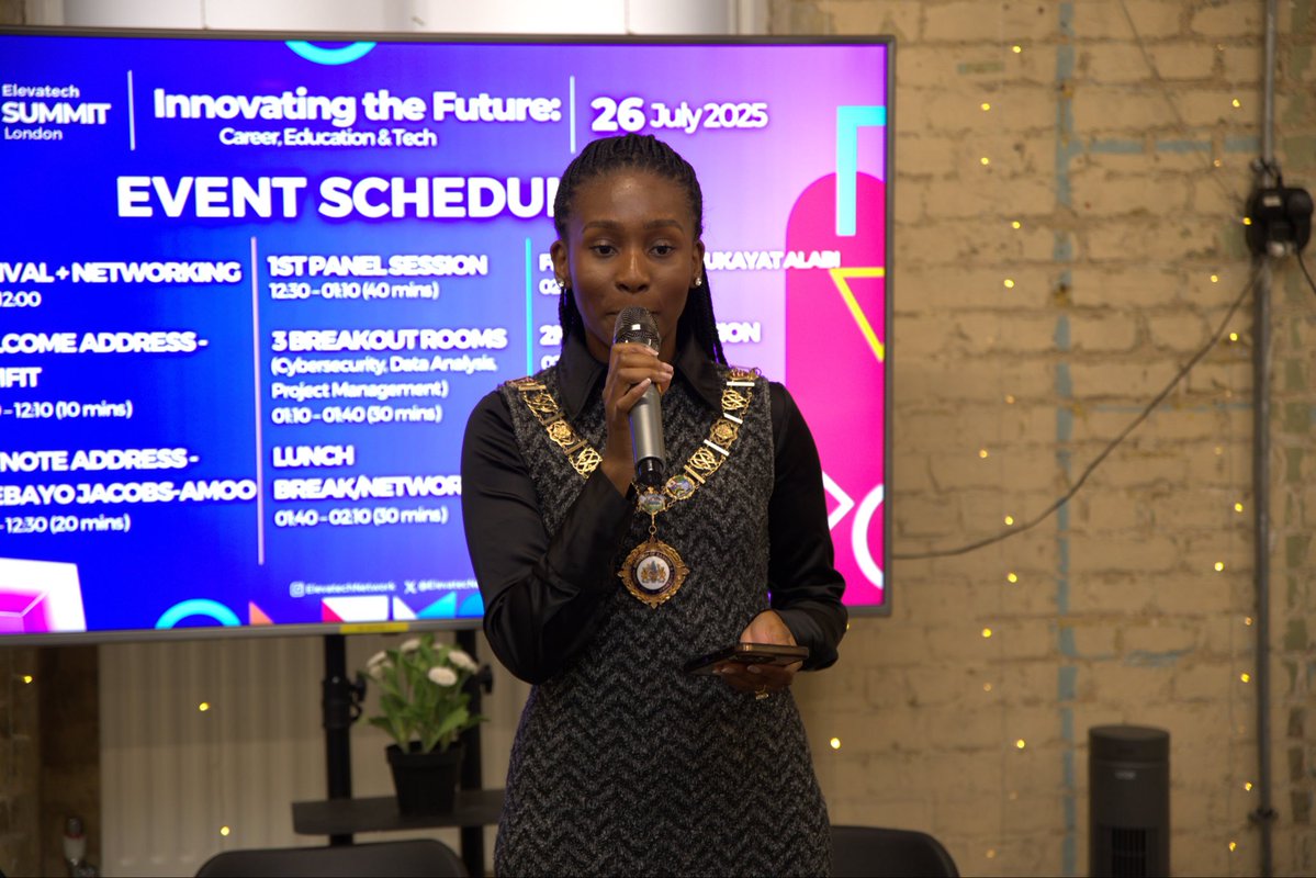 ElevatecNetwork's tweet image. Elevatech Summit London 2025 was simply mind blowing. Were you there with us? 😃

#ElevatechNetwork #ElevatechSummit #TechLovers #TechSkills #Londonuk