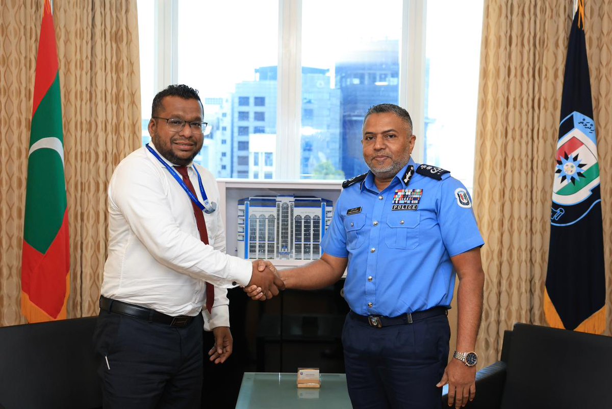 Maldives Police tweet media
