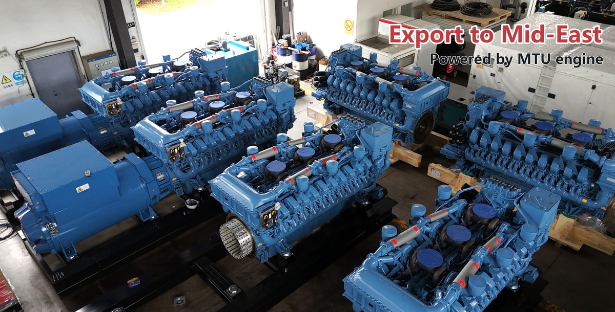 tztontekpower's tweet image. Maximum reliability, heavy-duty performance for mines, refineries, utilities &amp;amp; Large main power supply.#MTU #2400kWgenset #dieselpower #MiddlesEastexport #industrialpower