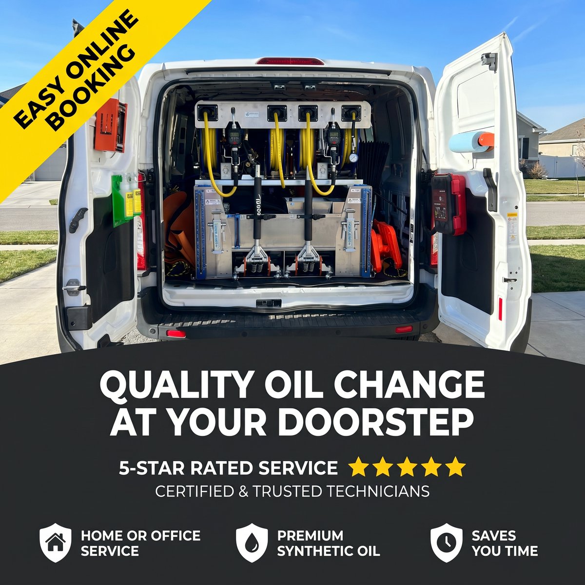 SRiders3608's tweet image. Fast, quality and clean mobile oil changes available in Fernley, Silver Springs, Fallon and Reno. We come to your home or office! Get pricing and book an appointment at slickriders.net 10% Military Discount #mobileoilchange #oilchange