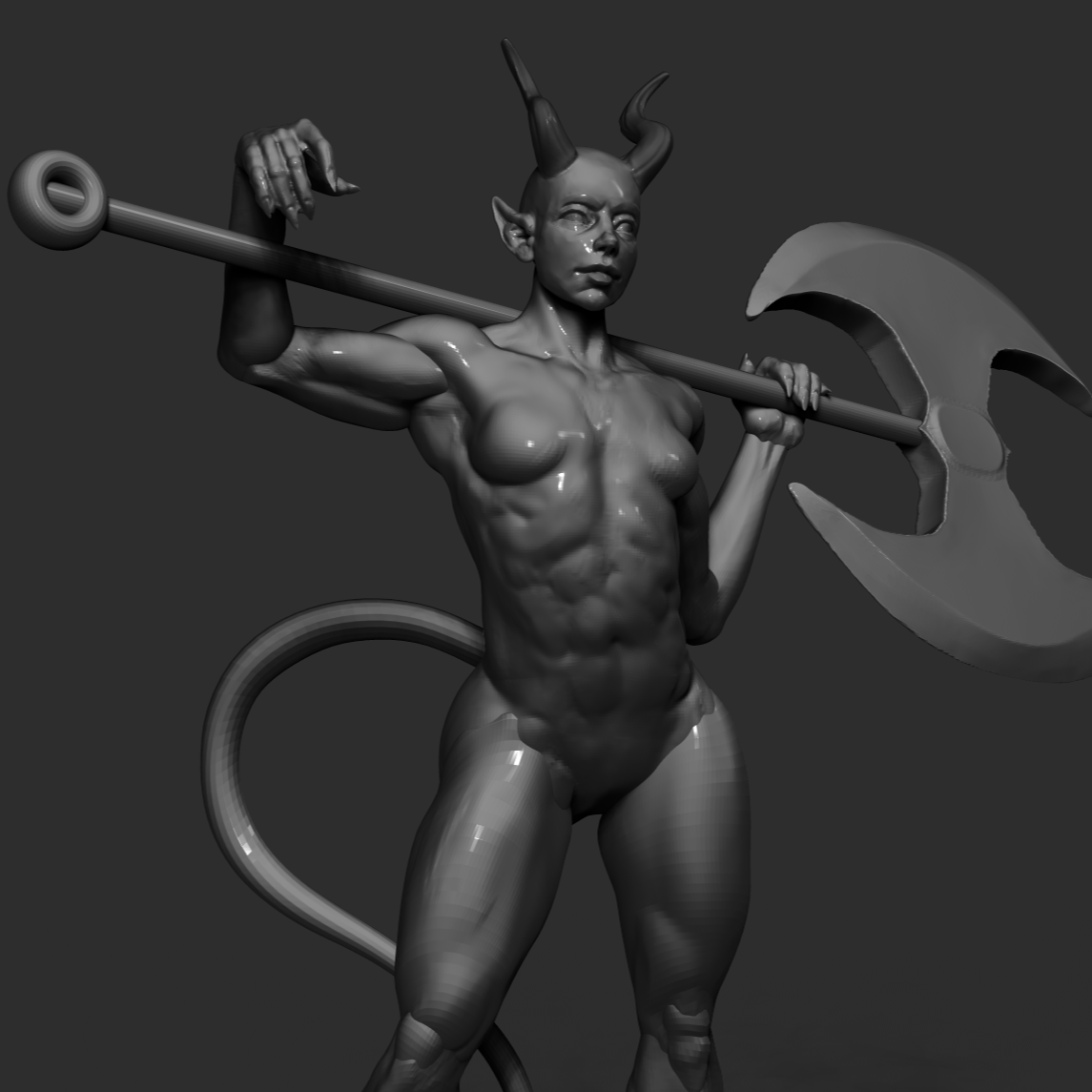 RuinedEraser's tweet photo. Sculpt Practice 4/22/2026

#zbrush #art https://t.co/I1k51DlVFz