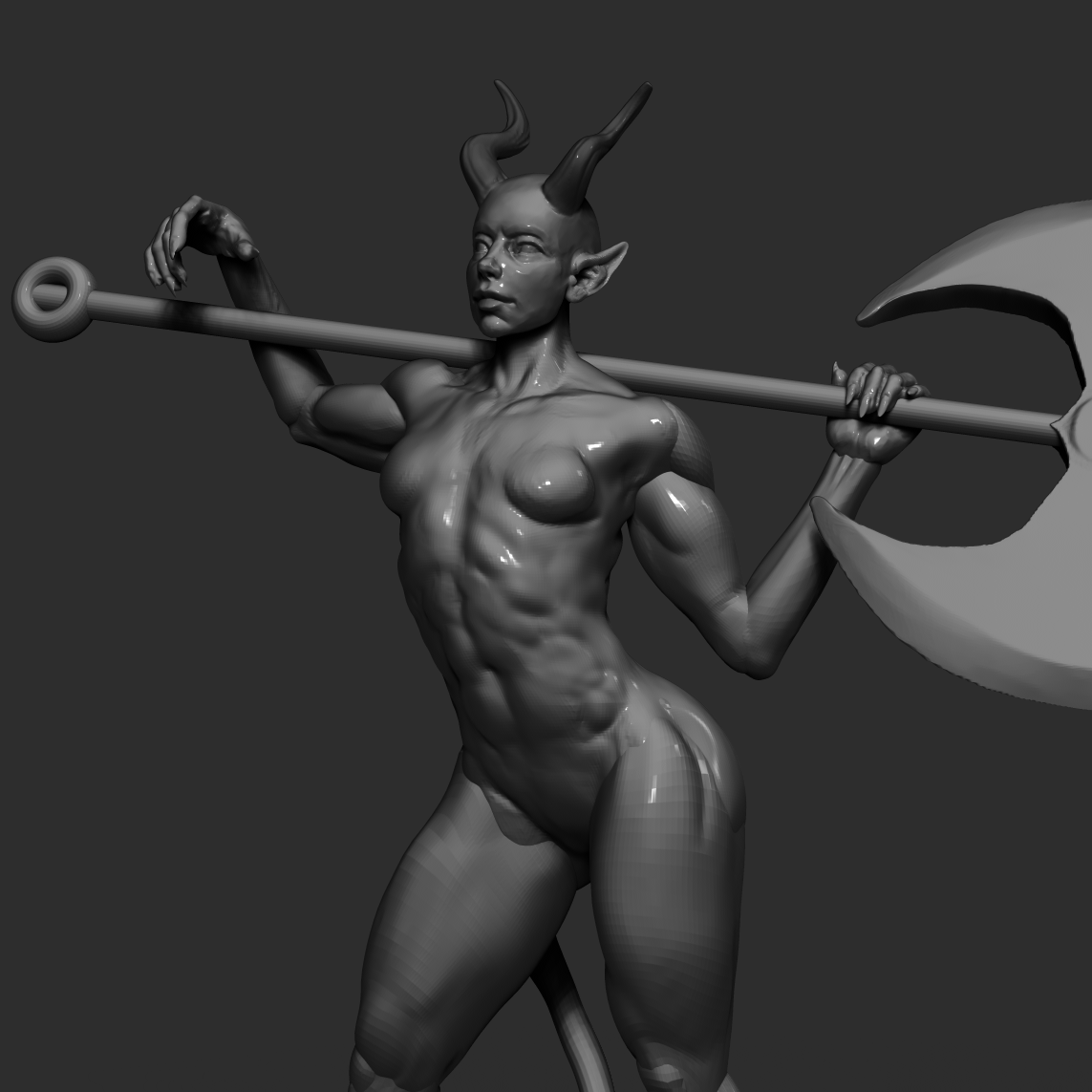 RuinedEraser's tweet photo. Sculpt Practice 4/22/2026

#zbrush #art https://t.co/I1k51DlVFz