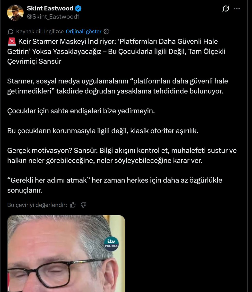 tv_gercekler's tweet photo. Bunun anlamı şu :
Çocukları bahane edeceğiz sosyal medyaya girişi zorlaştırarak oradaki insanların sayısını düşüreceğiz , korkutacağı, sindireceğiz. böylece küresel çetenin elinde olan TV basını istediği haberlerle milleti susturacak...! yalan haberlerle Ters algı yöntemiyle insanlarımızı sesizce köleye döndürecek

Amerikalı , AVRUPALI uyanmış aşağıdski twitleri okuyunuz. küresel çete avrupada da düğmeye basıyor sistem aynı. 

YÜCE TÜRK MİLLETİNİN SABRI ÇOK ZORLANIYOR...!
bu sistem uygulanmaya kalkarsa BÜTÜN YOUTUBE KANALLARINI KAPATMAK ZORUNDA KALACAĞIZ
İŞTE O GÜN ARTIK HERKES TEK BAŞINA .

Küresel Şeytani epistein çetesinin istediklerini Türk milletine uygulanacaksa ülkeyi terketmekten başka çare kalmıyor...! yazık... çok yazık.