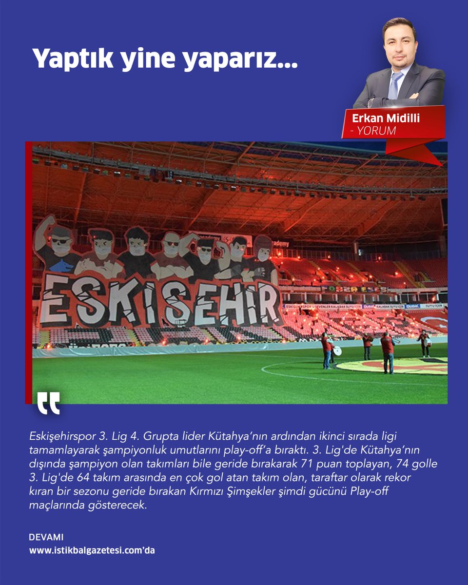 İstikbal Gazetesi Eskişehir tweet media