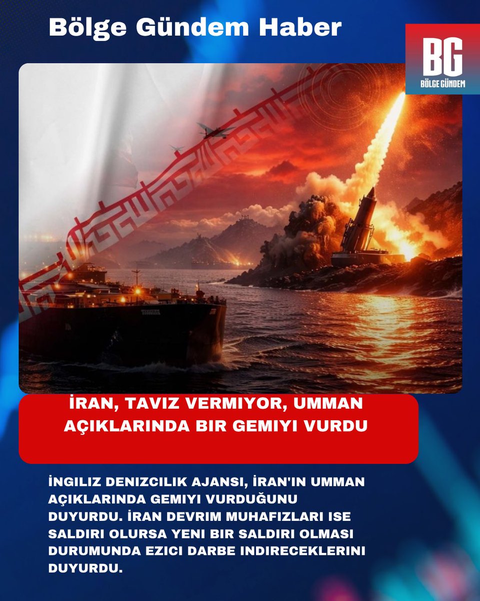 bolgegundem's tweet image. İran, taviz vermiyor 
bolgegundem.com.tr/iran-taviz-ver…

#iran #Hürmüz #savaş #gemi #ingiltere