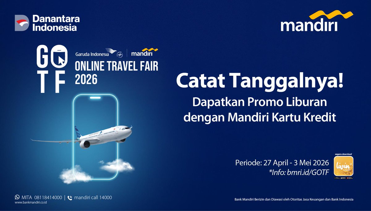 mandiri kartu kredit tweet media