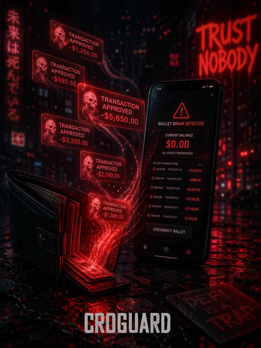 Your wallet is at risk if you approved tokens on any DEX in the last 30 days.

<a href="/zachxbt/">ZachXBT</a>  built his reputation on receipts. Screenshots. Transaction hashes. Wallet addresses.

Most security accounts built theirs on vibes and fear.

The difference: You will make the money back from