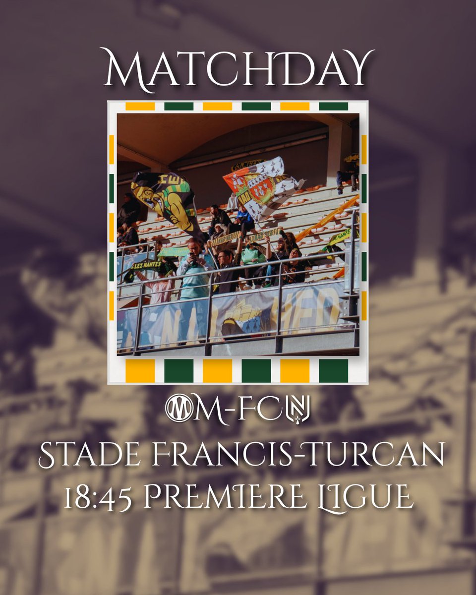 naonedmerched's tweet photo. 📢 𝗝𝗢𝗨𝗥 𝗗𝗘 𝗠𝗔𝗧𝗖𝗛 (𝗗𝗘𝗩𝗘𝗭𝗛 𝗔𝗥 𝗖'𝗛𝗥𝗢𝗚𝗔𝗗)
🏟️ 𝗦𝗧𝗔𝗗𝗘 𝗙𝗥𝗔𝗡𝗖𝗜𝗦-𝗧𝗨𝗥𝗖𝗔𝗡
📍 𝗠𝗔𝗥𝗧𝗜𝗚𝗨𝗘𝗦
🔵⚪ 𝗢𝗠 🆚 𝗙𝗖 𝗡𝗔𝗡𝗧𝗘𝗦 🔰
🕘 𝟭𝟴𝗛𝟰𝟱 https://t.co/wfdTTTvFRe