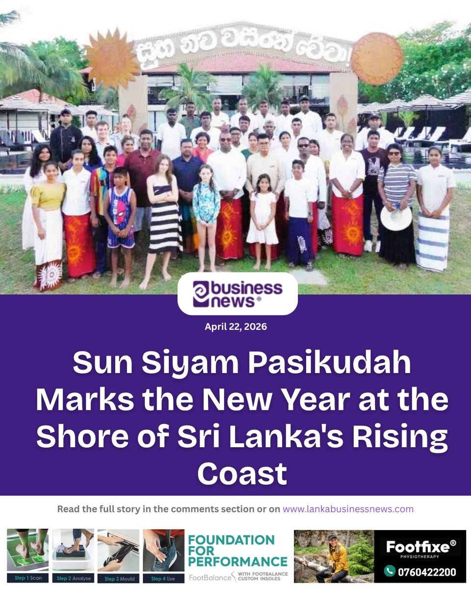 lbnbusinessnews's tweet image. Sun Siyam Pasikudah Marks the New Year at the Shore of Sri Lanka's Rising Coast
#SunSiyamPasikudah #NewYear