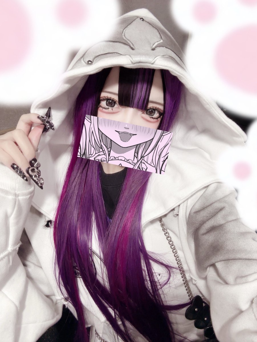 ゆゆゆん 新アー写公開③】 ♡.*・ﾟ┈┈┈┈┈┈┈┈┈┈┈ 💜Name：ゆそん