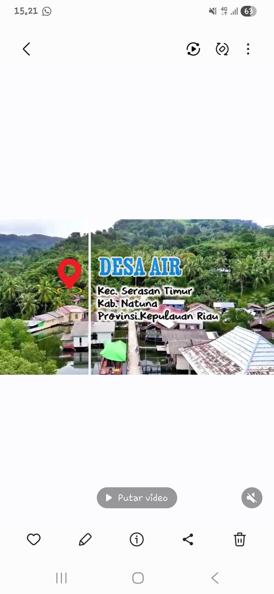DARI NATUNA UNTUK INDONESIA. BUMDes Ds  Air Ringau di Ujung Utara Negeri  berinovasi membudidayakan kepiting utk kesejahteraan warga.
<a href="/YandriSusanto/">Yandri Susanto</a>
 <a href="/KemensetnegRI/">Sekretariat Negara</a>
#BPSDMKementerianDesaPDT
#BUMDesaNatuna
 #KerjaTPPBerdampak #BUMDesaMensejahterakanRakyat
#KerjasamaBUMDesadanKDMP