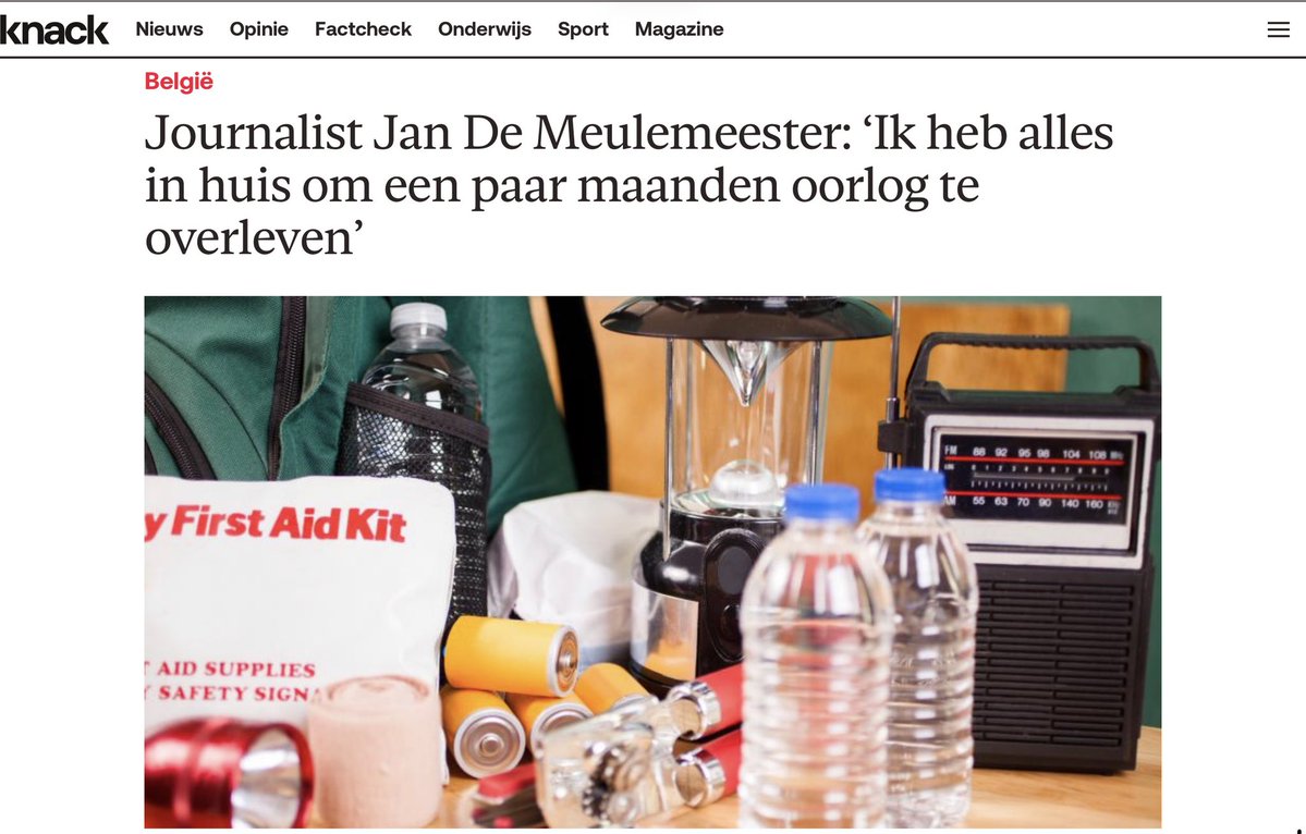 Jan De Meulemeester tweet media