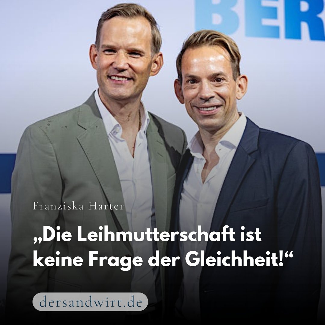 DerSandwirt's tweet photo. Im Gespräch am Stammtisch des Sandwirts bei @JulianMPlutz betont Franziska Harter @Ha_Franzi: Leihmutterschaft ist keine Frage von Gleichheit oder eines gleichen Zugangs für alle, die sich ein Kind wünschen – sondern vielmehr eine Form der Ausbeutung des weiblichen Körpers …

Hier das ganze Video: https://t.co/l5bVGsl803