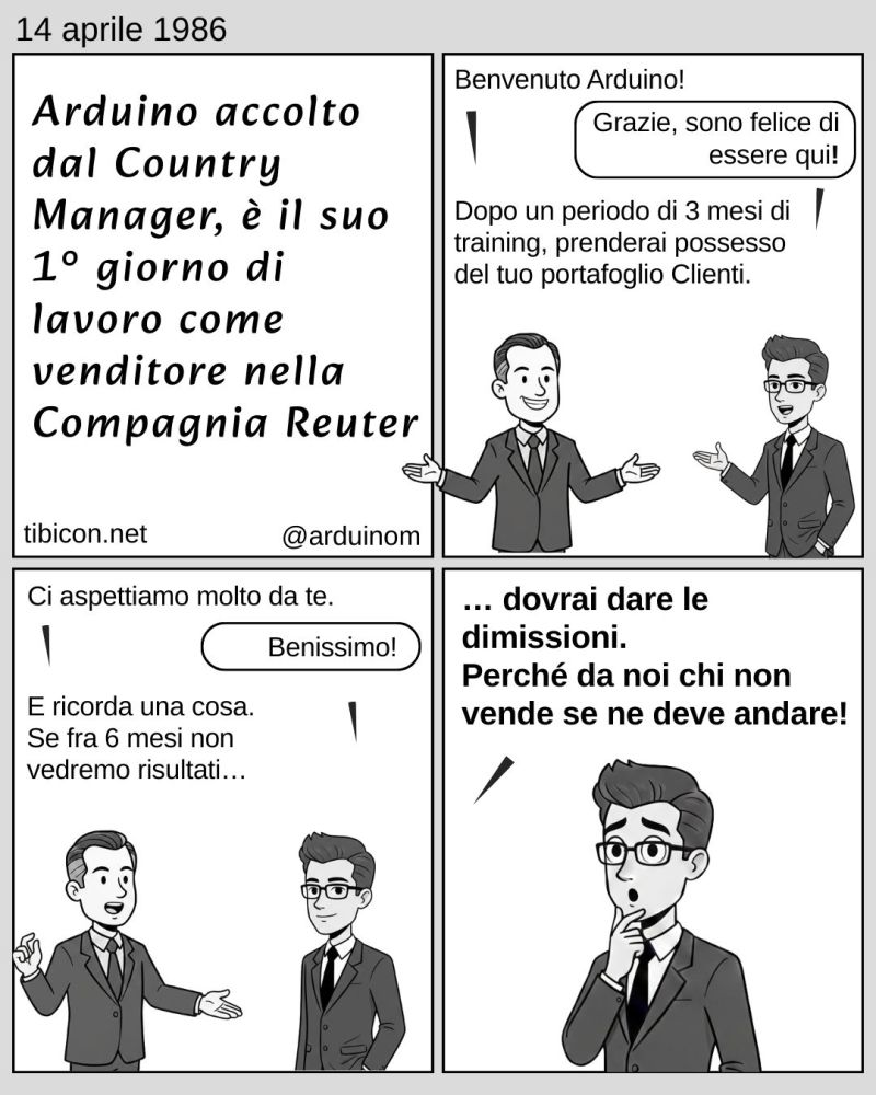 arduinom's tweet photo. CHI NON VENDE SE NE DEVE ANDARE!
https://t.co/CND91pHZ1C Questo mi disse il mio capo alla mia prima esperienza di vendita. Troppo duro? No, mi ha fatto capire che nella vendita non c’è posto per l’alibi. Vuoi saperne di più? https://t.co/CND91pHZ1C https://t.co/YHbStazL9f