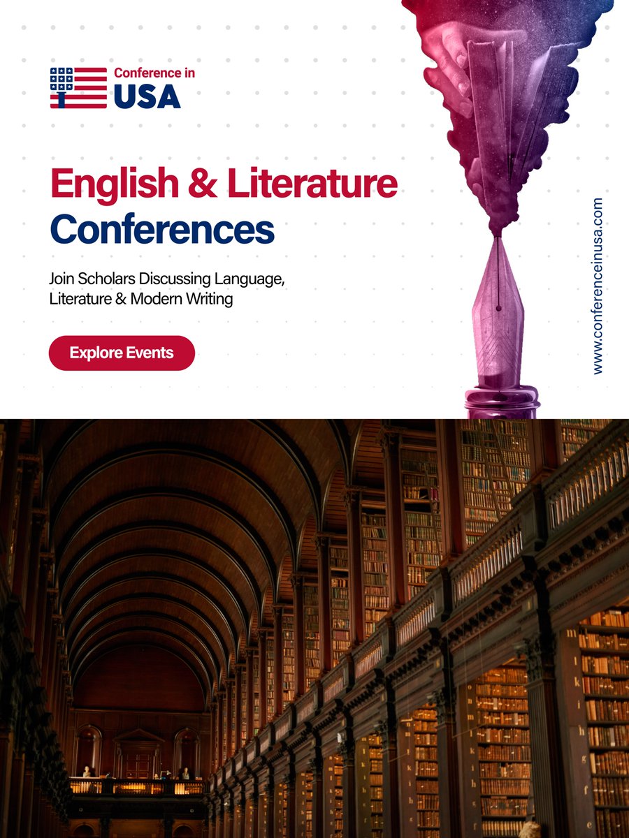 ExploreUSConfs's tweet image. 📚 Elevate your #language and teaching expertise!

Join the #English Language #Conferences in the #USA and connect with educators, linguists, and researchers from around the world 🌍✨

🔗 Enhance your language journey: conferenceinusa.com/topic/english

#upcomingconference